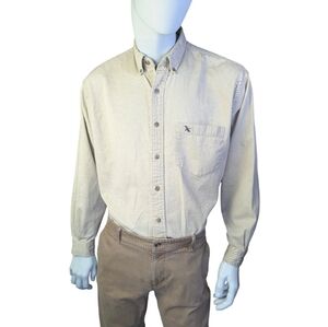 Vintage 90s Eddie Bauer Button Up Shirt, Size Large